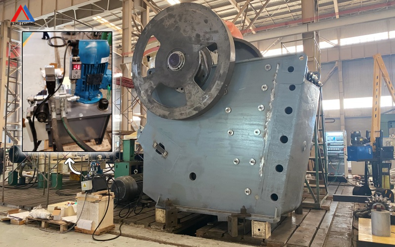 砂石骨料生产线安全升级：北京美矿颚破液压站，提供全维度安全守护